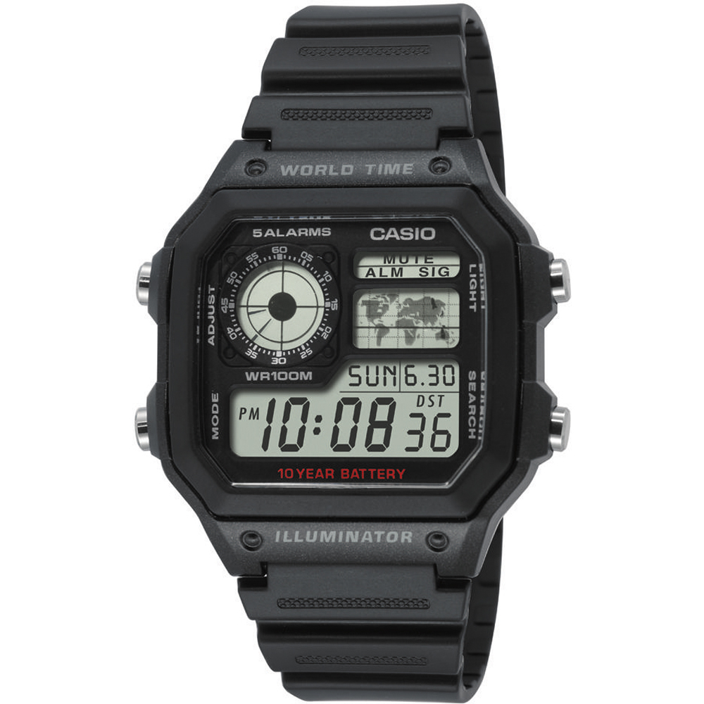 Casio AE-1200 World Time