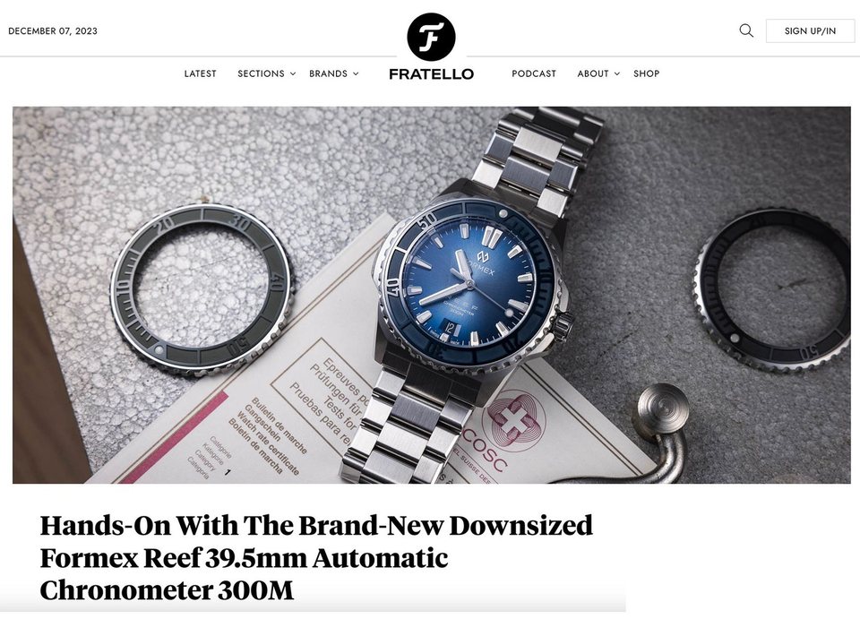Formex Reef Automatic Chronometer