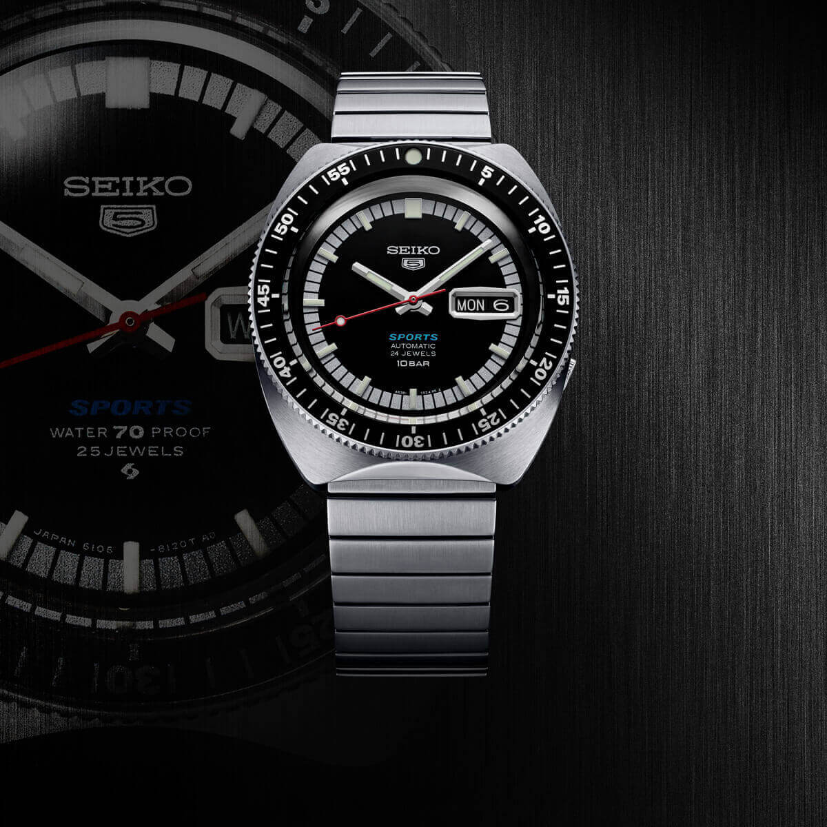 Seiko 5 Sports 55th Anniversary SRPK17
